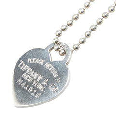 ティファニー リターン トゥ ハート ネックレス SV925 シルバー レディース TIFFANY&Co. 【中古】