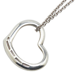 ティファニー オープンハート ネックレス スターリングシルバー レディース TIFFANY&Co. 【中古】