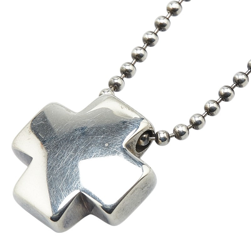 ティファニー ローマン クロス ネックレス SV925 シルバー レディース TIFFANY&Co. 【中古】