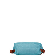 ロンシャン プリアージュ リュック バックパック ブルー ブラウン ナイロン レザー レディース Longchamp 【中古】