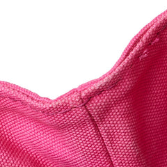 プラダ カナパ 三角ロゴプレート ハンドバッグ ショルダーバッグ 2WAY BN2642 ピンク キャンバス レディース PRADA 【中古】