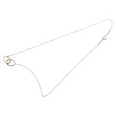 ティファニー ダブルループ ネックレス SV925 シルバー レディース TIFFANY&Co. 【中古】