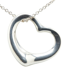 ティファニー オープンハート ネックレス SV925 シルバー レディース TIFFANY&Co. 【中古】