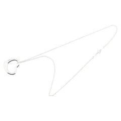 ティファニー オープンハート ネックレス SV925 シルバー レディース TIFFANY&Co. 【中古】