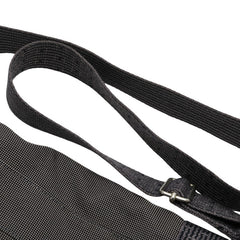 エルメス エールライン バサスMM 斜め掛け ショルダーバッグ グレー キャンバス レディース HERMES 【中古】