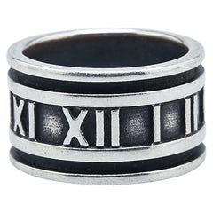 ティファニー アトラス リング 指輪 SV925 シルバー レディース TIFFANY&Co. 【中古】