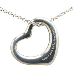 ティファニー オープンハート ネックレス SV925 シルバー レディース TIFFANY&Co. 【中古】