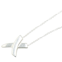 ティファニー キス ネックレス SV925 シルバー レディース TIFFANY&Co. 【中古】