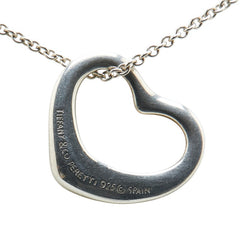 ティファニー オープンハート ネックレス SV925 シルバー レディース TIFFANY&Co. 【中古】