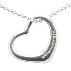 ティファニー オープンハート ネックレス SV925 シルバー レディース TIFFANY&Co. 【中古】