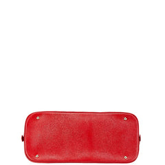 サマンサタバサ ハンドバッグ レッド レザー レディース Samantha Thavasa 【中古】