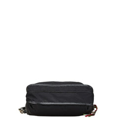 オロビアンコ ハンドバッグ ショルダーバッグ ブラック マルチカラー ナイロン レザー メンズ Orobianco 【中古】