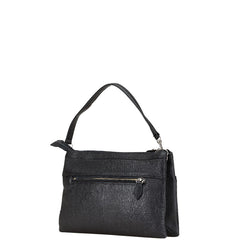 ロダニア クラッチバッグ ショルダーバッグ 2WAY ブラック オーストリッチ レディース RODANIA 【中古】