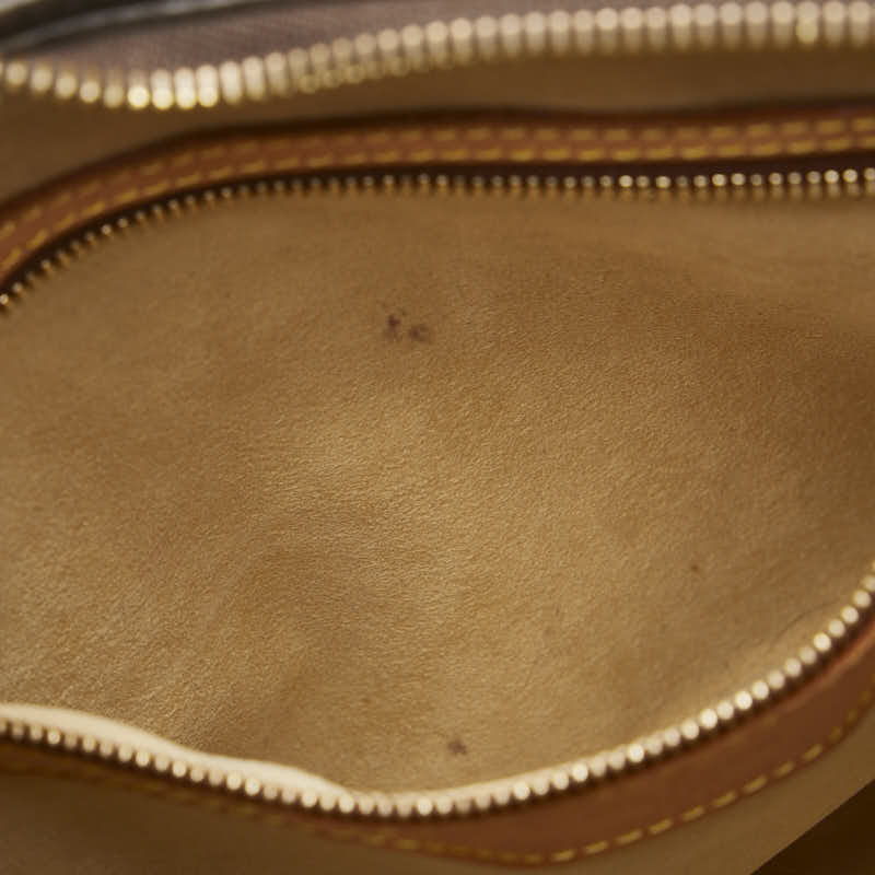 ルイ ヴィトン モノグラム ルーピングMM ワンショルダーバッグ ハンドバッグ M51146 ブラウン PVC レザー レディース LOUIS VUITTON 【中古】