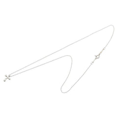 ティファニー スモールクロス ネックレス スターリングシルバー レディース TIFFANY&Co. 【中古】