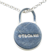 ティファニー 1837 ラウンドロック 1Pダイヤ ネックレス SV925 シルバー レディース TIFFANY&Co. 【中古】