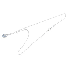 ティファニー 1837 ラウンドロック 1Pダイヤ ネックレス SV925 シルバー レディース TIFFANY&Co. 【中古】