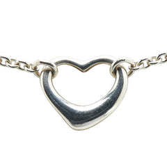 ティファニー トリプル オープンハート ネックレス SV925 シルバー レディース TIFFANY&Co. 【中古】