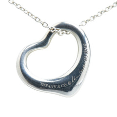 ティファニー オープンハート ネックレス SV925 シルバー レディース TIFFANY&Co. 【中古】