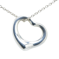 ティファニー オープンハート ネックレス SV925 シルバー レディース TIFFANY&Co. 【中古】