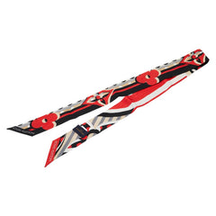 ルイ ヴィトン モノグラム バンドー BB ポップ スカーフ M76187 ブラック マルチカラー シルク レディース LOUIS VUITTON 【中古】