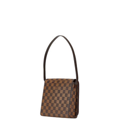 ルイ ヴィトン ダミエ トライベッカ ミニ ショルダーバッグ ハンドバッグ N51162 ブラウン PVC レザー レディース LOUIS VUITTON 【中古】