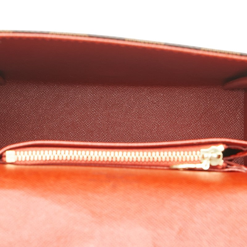 ルイ ヴィトン ダミエ トライベッカ ミニ ショルダーバッグ ハンドバッグ N51162 ブラウン PVC レザー レディース LOUIS VUITTON 【中古】