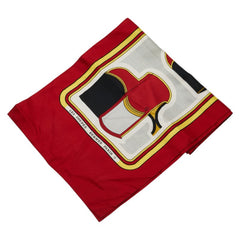 エルメス LES COUPES 馬車 スカーフ レッド マルチカラー レディース HERMES 【中古】