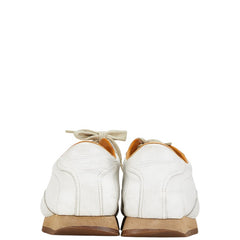 エルメス クイック スニーカー サイズ：36 ホワイト レザー レディース HERMES 【中古】