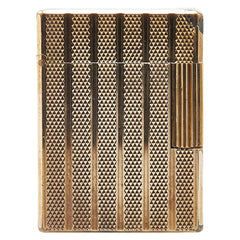 デュポン ライン1 フランス製 着火確認済 ガスライター 喫煙具 ゴールド メッキ メンズ Dupont 【中古】