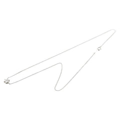 Pt900 プラチナ Pt850 プラチナ ダイヤ0.52ct プチ ネックレス レディース 【中古】
