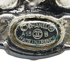 シャネル ココマーク スタッドピアス シルバー メタル ラインストーン レディース CHANEL 【中古】