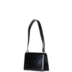 サルヴァトーレフェラガモ ガンチーニ ハンドバッグ ワンショルダーバッグ ブラック レザー レディース Salvatore Ferragamo 【中古】