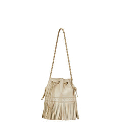 ジェイアンドエムデヴィッドソン カーニバルM ハンドバッグ ショルダーバッグ 2WAY ベージュ レザー レディース J&M Davidson 【中古】