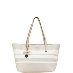 ケイトスペード トートバッグ ショルダーバッグ ベージュ ホワイト レザー レディース Kate Spade 【中古】