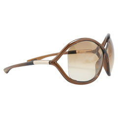 トムフォード サングラス ブラウン プラスチック レディース TOM FORD 【中古】