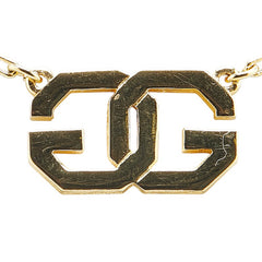 ジバンシー GGロゴ ネックレス ゴールド メッキ レディース Givenchy 【中古】