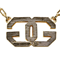 ジバンシー GGロゴ ネックレス ゴールド メッキ レディース Givenchy 【中古】