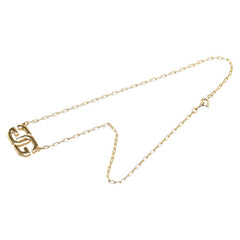 ジバンシー GGロゴ ネックレス ゴールド メッキ レディース Givenchy 【中古】