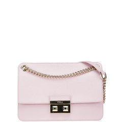 フルラ ベラ チェーン ショルダーバッグ ピンク レザー レディース Furla 【中古】