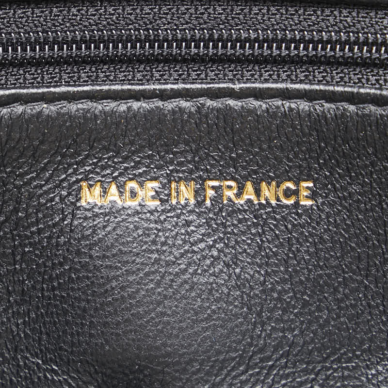 シャネル マトラッセ トートバッグ ハンドバッグ ブラック キャビアスキン レディース CHANEL 【中古】