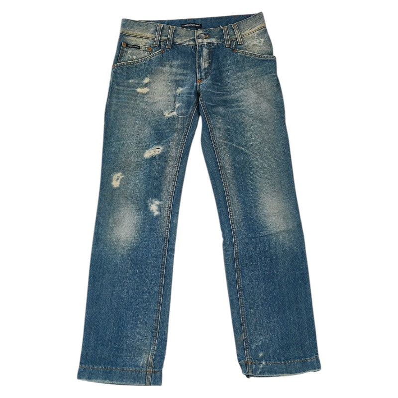 ドルチェアンドガッバーナ デニムパンツ ジーンズ サイズ：46 ライトブルー メンズ DOLCE&GABBANA 【中古】