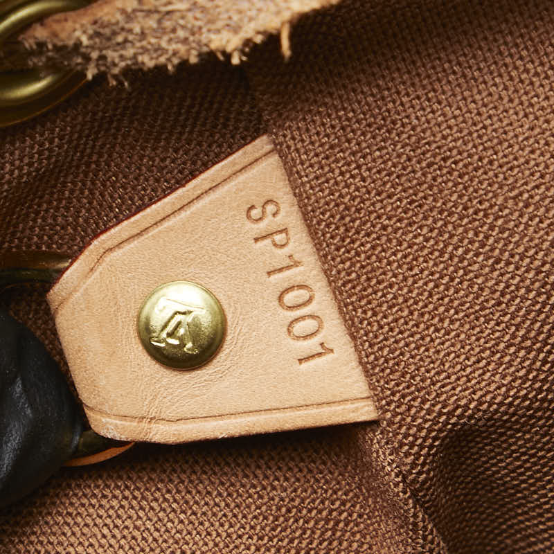 ルイ ヴィトン モノグラム モンスリMM リュック バックパック M51136 ブラウン PVC レザー レディース LOUIS VUITTON 【中古】