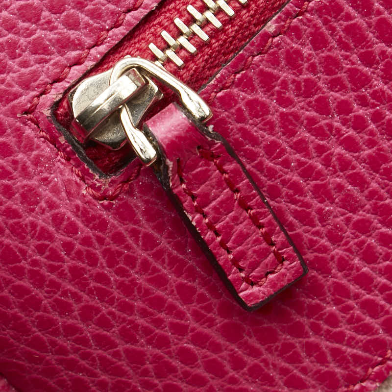 グッチ スウィング トートバッグ ショルダーバッグ 354397 ピンク レザー レディース GUCCI 【中古】
