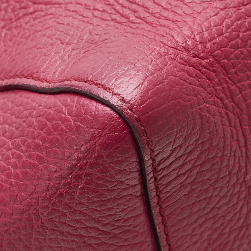 グッチ スウィング トートバッグ ショルダーバッグ 354397 ピンク レザー レディース GUCCI 【中古】