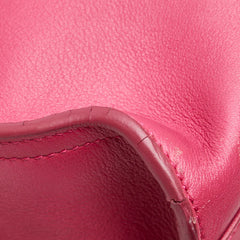 サンローラン プチカバス Yライン ハンドバッグ 311210 ピンク レザー レディース SAINT LAURENT 【中古】