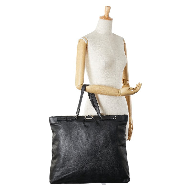 サンローラン トートバッグ 505880 ブラック レザー レディース SAINT LAURENT 【中古】