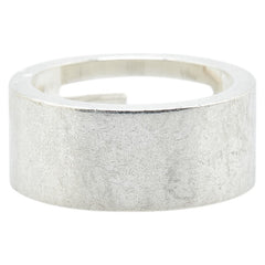 グッチ Gロゴ オープンG リング 指輪 #9 SV925 シルバー レディース GUCCI 【中古】