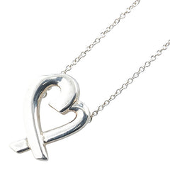 ティファニー ラビングハート ネックレス SV925 シルバー レディース TIFFANY&Co. 【中古】
