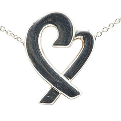 ティファニー ラビングハート ネックレス SV925 シルバー レディース TIFFANY&Co. 【中古】